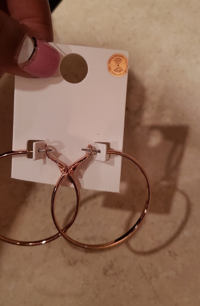 Hoop earringsSOLD
